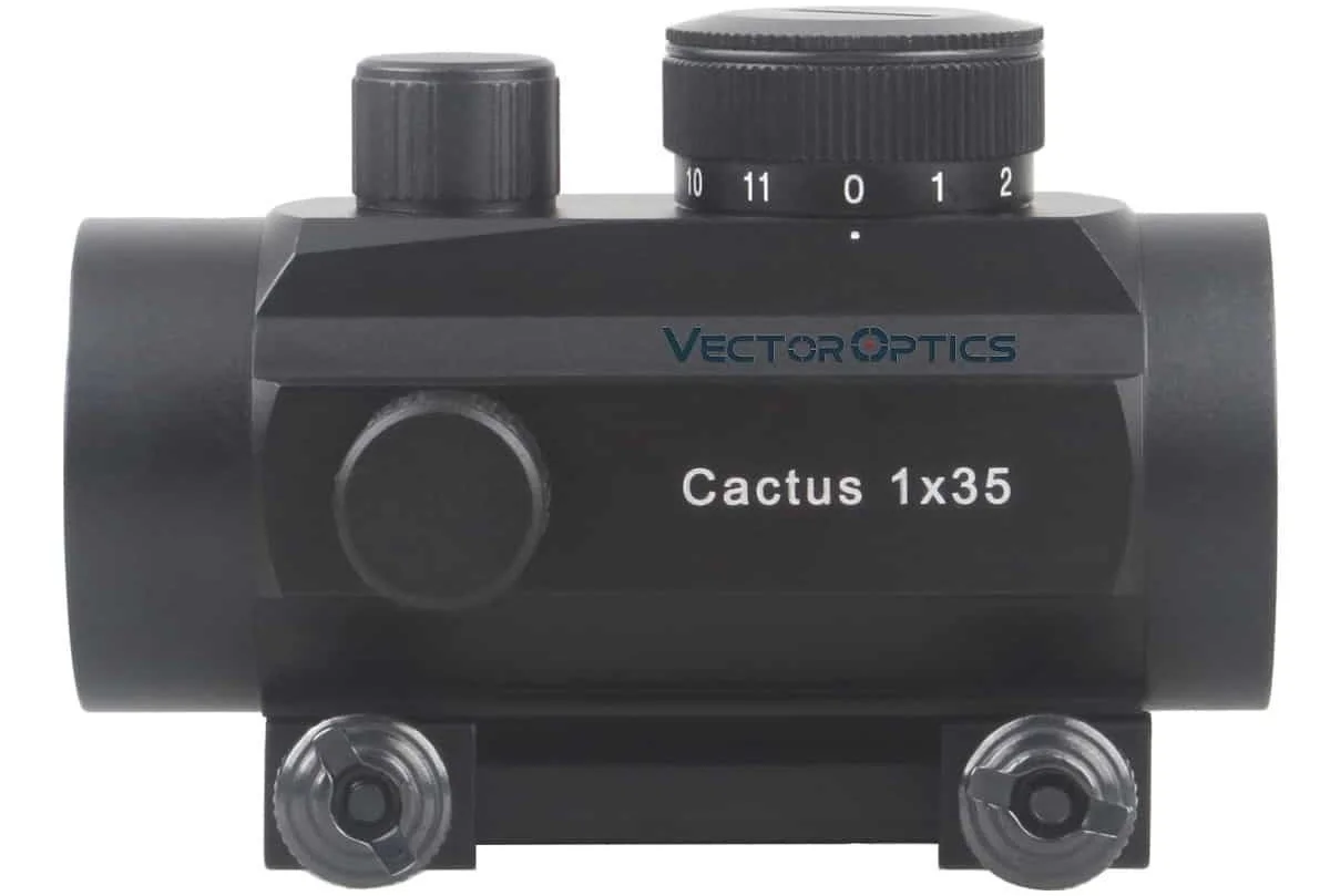 Векторная оптика кактус 1x35 Red Dot Scope интегрированный 11 мм Держатель Для Сковороды база 5 MOA Dot Размер 7 уровней освещение оружие прицел