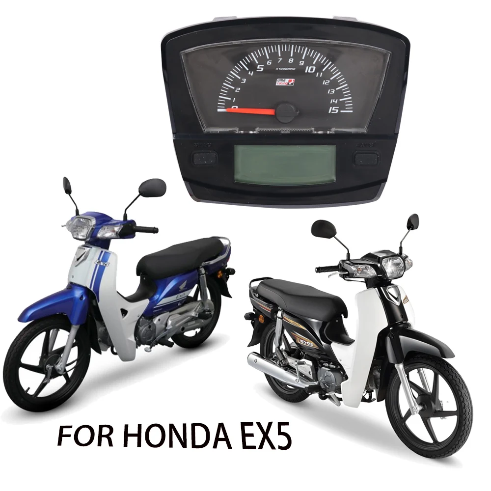 Мотоцикл одометр спидометр Velocimetro метр цифровой ЖК индикатор Спидометр для HONDA