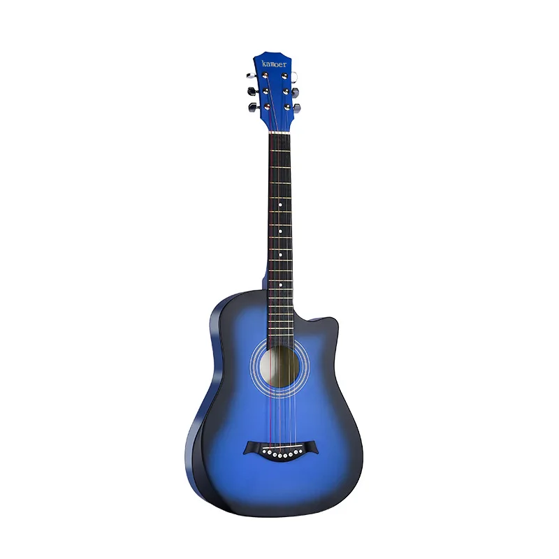 Folk Acoustic Guitar 38 "Carbon Fiber Newbie Induction Male Student Female Self-Study Newbie New Guitar Free Shipping - Image 5
