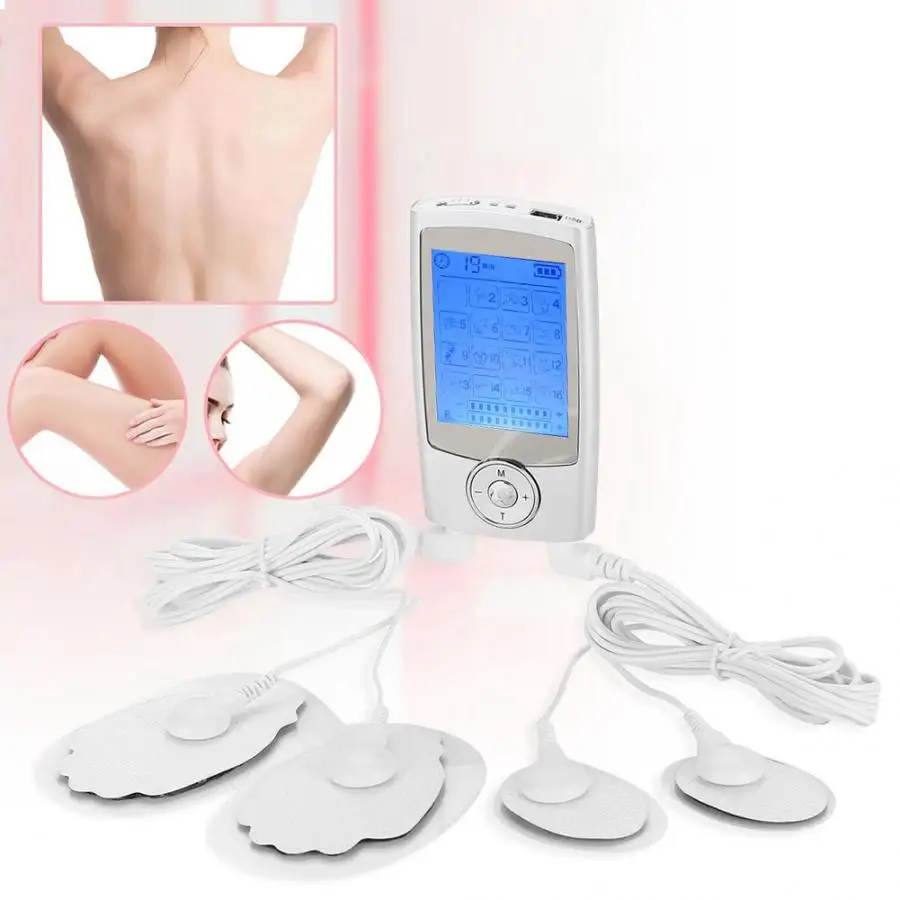 

Acupuncture Therapy Electronic Pulse Back Neck Muscle Stress Pain Relief Massage EU