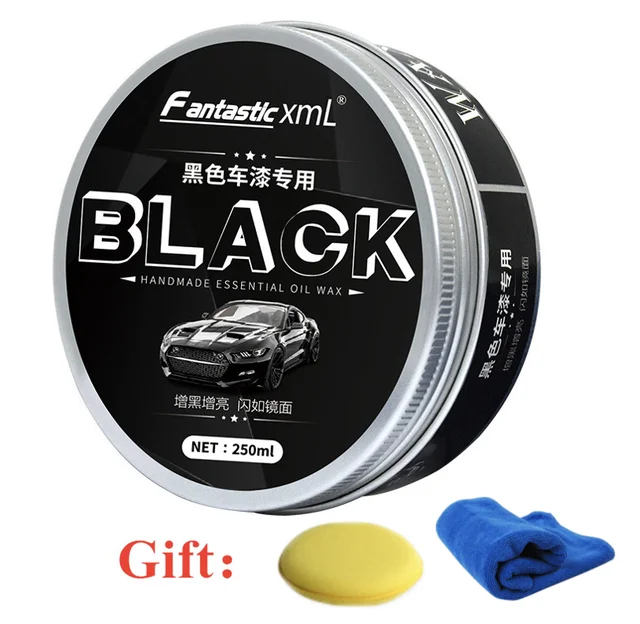 Car Polish Car Wax Crystal Plating Set Covering Paint Surface Coating Formula Hard Glossy Wax Layer Waterproof Film For Black Car 250ml