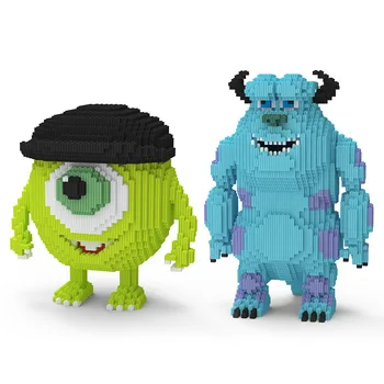 

Cartoon Connection Blocks Cute Anime Model Building Toy Educational Brinquedo for Children Gifts Girl Christmas Present