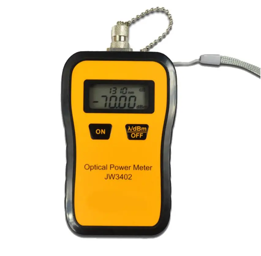 

JoinWit JW3402A Mini Fiber Optic Power Meter -70~+6dBm used in Telecomunincations