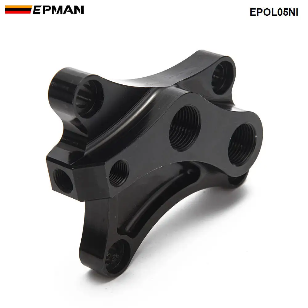 Адаптер блока для Nissan 240SX SR20DET S13 14 15 EPOL05NI|oil block|nissan oilsr20det oil |