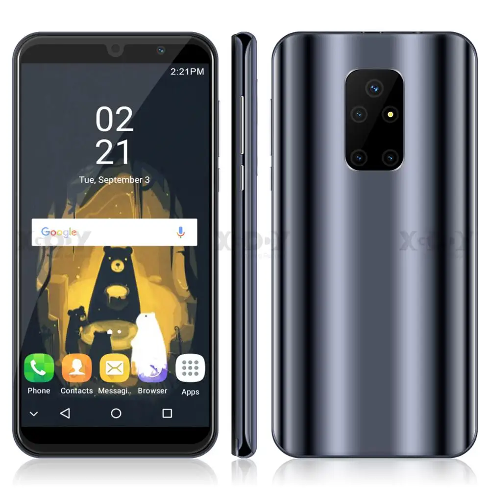 XGODY 3G смартфон Mate 30 Mini Android 9 0 5 &quot18:9 1 ГБ 4 MTK6580 четырехъядерный Мп WiFi 2200 мАч две sim