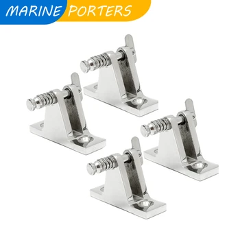 

Bimini Base Fitting Deck Hinge Mount Marine Hardware 316 Stainless Steel For Yacht Boat Kayak Canoe Parts Sailing Accessories