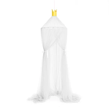 

Nursery Bed Canopy Playing Hanging Home Decoration Dome Tent Protection Mosquito Net Mesh Princess Curtain Children Bedroom