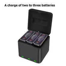 Быстрое зарядное устройство для хранения, зарядное устройство для DJI OSMO, Спортивная Экшн-камера, защита аккумуляторов от сырости, встряхивания пыли