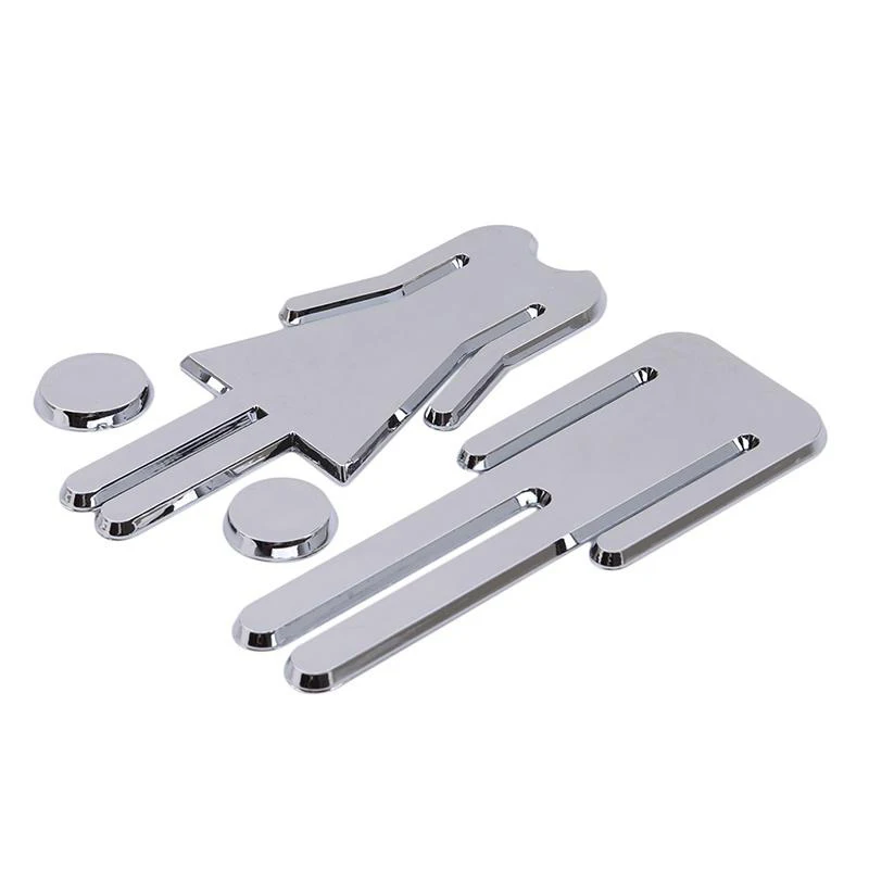 Toilet Door Sign Door Sign Toilet Sign Metal Wall Signs Metal Signs Acrylic Decorative Sign Toilet /Loo /Bathroom /Restroom /WC Door Wall Sign