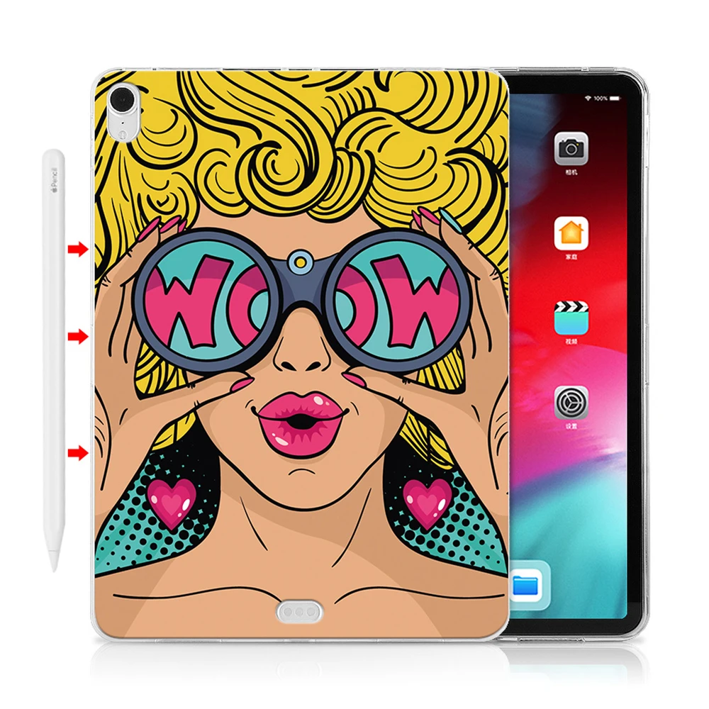 Чехол для планшета MTT iPad Pro 12 9 дюймов 2018 мягкая задняя крышка из ТПУ защитный чехол