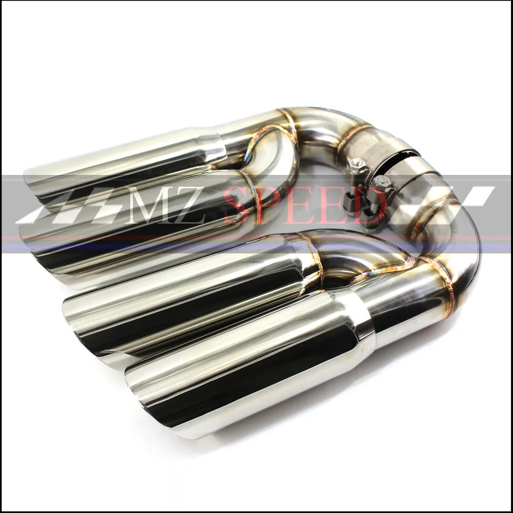 Steel Turbo Gts Stainless Steel Muffler Tail Tip ,v6 Exhaust Pipe Tip