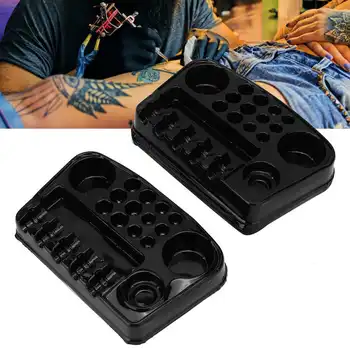 

Tattoo Supplies 12pcs Disposable Tattoo Pigment Holder Tattoo Ink Cartridges Needle Storage Organizer Body Art Accessory