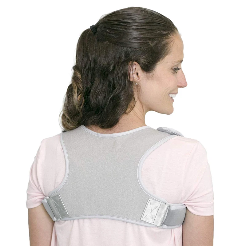 Регулируемый Корректор осанки для поддержки верхней части спины для взрослых детей корсет для позвоночника фиксатор для спины ортопедический пояс для спины