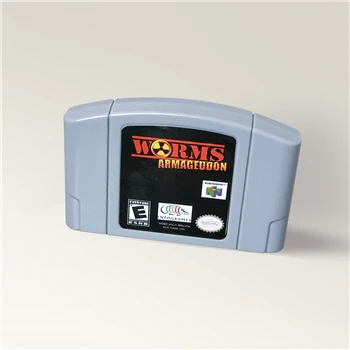 

Worms Armageddon For 64 Bit Game Cartridge USA Version NTSC Format