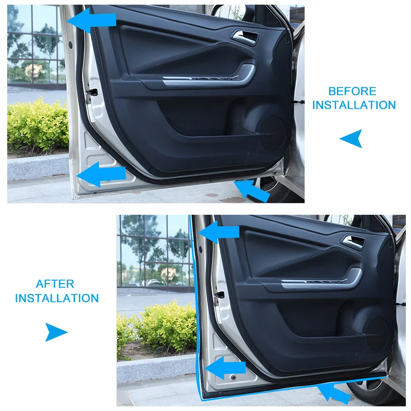 DERI Автомобильный Дверной уплотнитель для Honda Accord Sedan 2003-2007 72365SDAA01 передний задний левый и правый Привод боковой двери Sub уплотнение