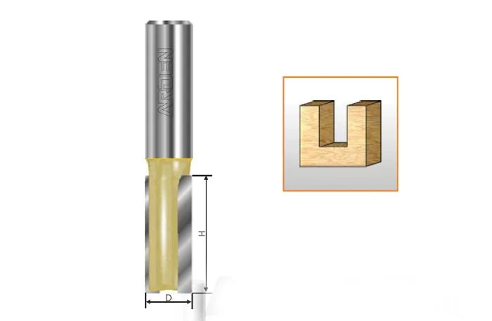 

Double flutes straight edge trimming machine perfect quality