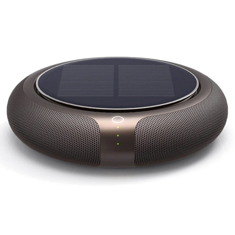Top Deals Solar Vehicle Odor Eliminator Universal Small Multiple Filtration Portable Round Car Air Purifier Accessories 4W | Бытовая