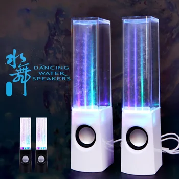 

LED Dancing Water Fountain Show Music Light Computer Speakers For Laptop PC IPhone MP3 Phone Gadget Accessories EY366