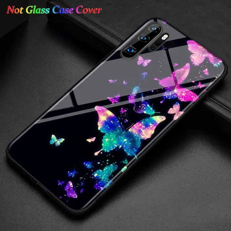 Starlight ПЫЛАЮЩЕЕ Искусство Для huawei P Smart Z Plus P30 P20 Pro P10 P9 P8 Lite Plus супер яркий черный чехол для телефона