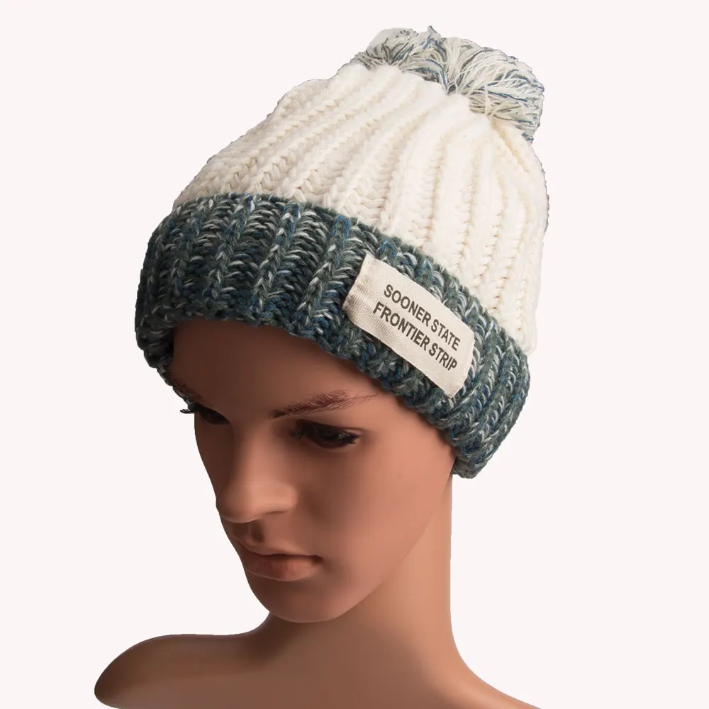 Maylisacc шапки Skullies осень зима теплая вязаная шапка акриловые многоцветные шапки для женщин и мужчин
