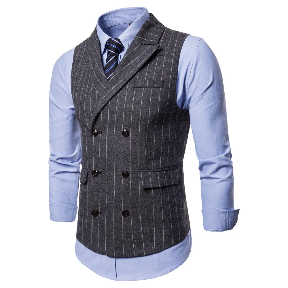 Твидовый двубортный жилет. Клетчатая жилетка мужская. Fashion mens jacket suit double breasted slim fit business formal vest waistcoat. Мужчина в жилете. Двубортный жилет.