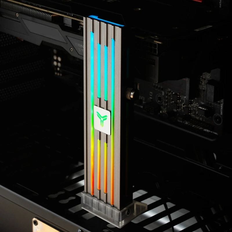 VC 4 ARGB ie карты GPU Скоба стенд держатель с 5V 3Pin контроллер для всех шасси