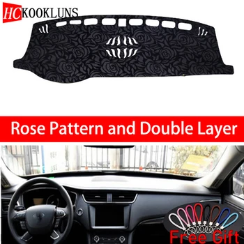 

Rose Pattern For Ford taurus 2015 2016 2017 2018 2019 Dashboard Cover Car Stickers Car Decoration Car Accessories Car Decals