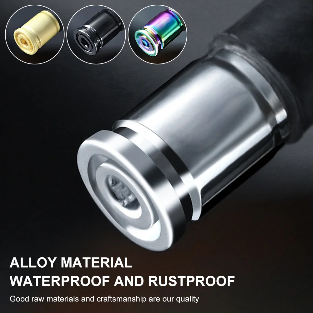 Противокражные спортивные колпачки клапанов шин прочные из алюминиевого сплава