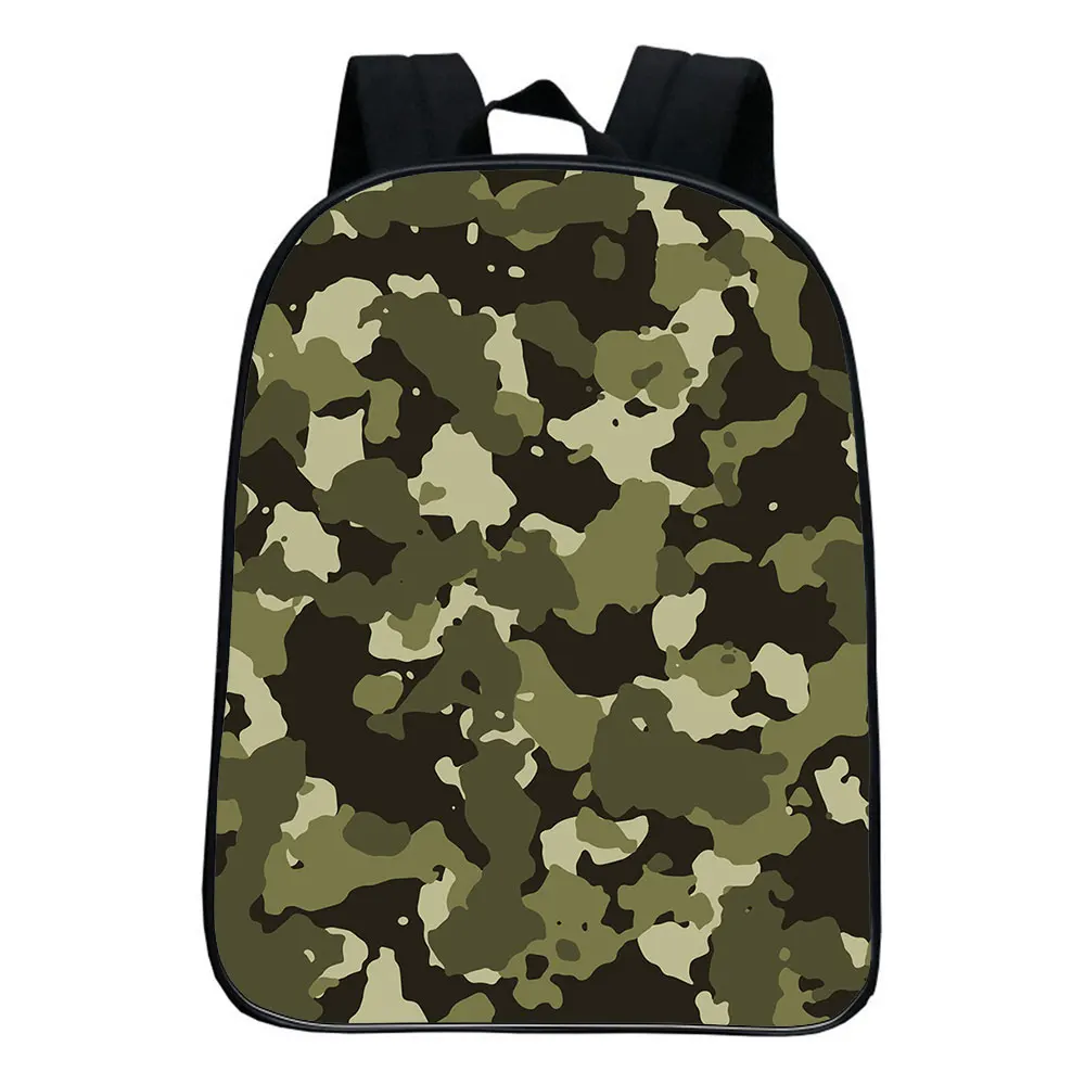 Camouflage School Bags Kids Cartoon Rucksack Boys Girls Unisex Travel Laptop Knapsack Students Bag Kindergarten school bag