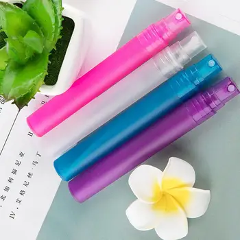 

1pc 5/10ml Perfume Pump Spray Bottle Fine Mist Small Sample Bottles Can Refillable Atomizer Watering Mini Travel Plastic Tr Y4O6