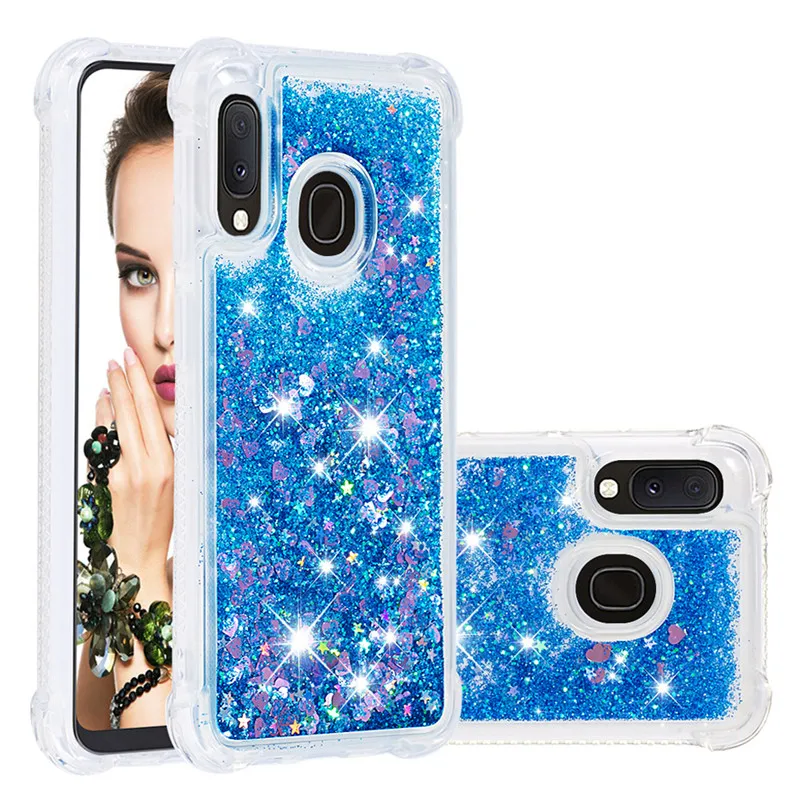 Для Samsung Galaxy A20e / A10e противоударный мягкий Силиконовый ТПУ градиентный чехол