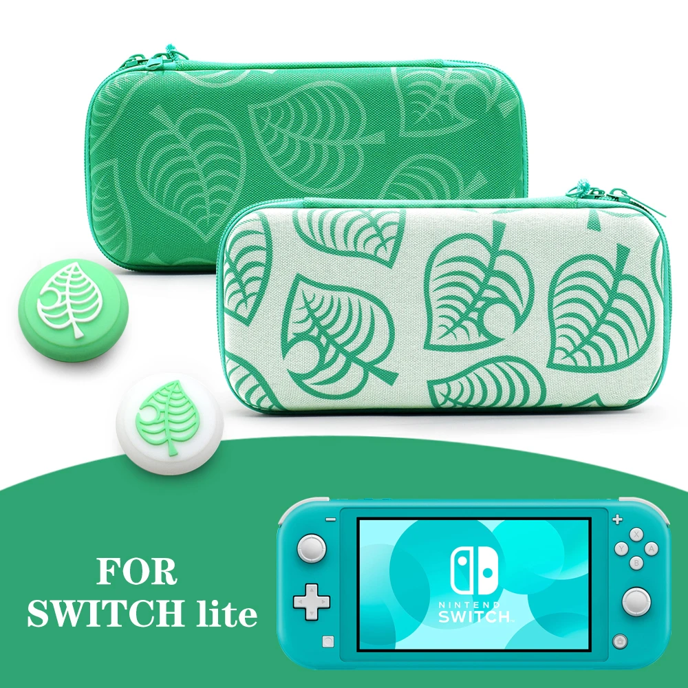 Nintend Switch Lite Animal Crossing Storage Bags Leaf Covers Protective For Nintendo Switch Carrying Hard Shell