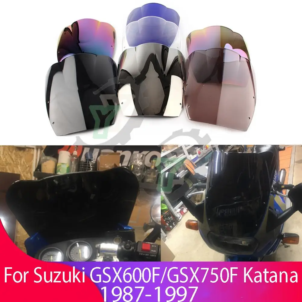 Gsx 600f/750 F Motorcycle Windshield Windscree Wind Deflector For