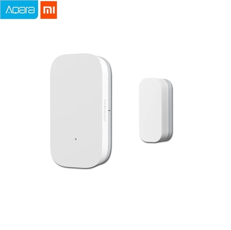 1 set Xiaomi Aqara датчик окна двери Zigbee беспроводное подключение умный мини датчик двери работа с Android IOS App управление - Цвет: 1 set