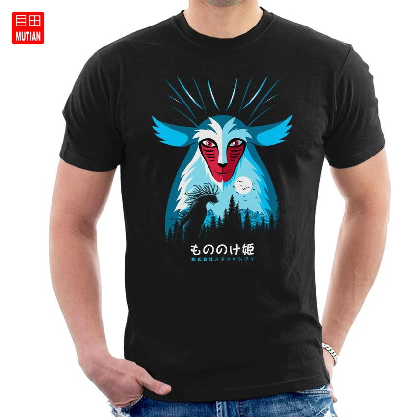 Princesa Mononoke espíritu camiseta|Camisetas| AliExpress