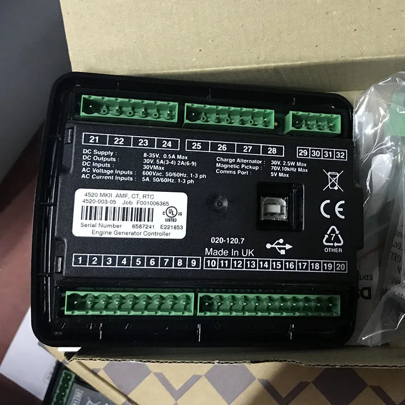 DSE4520MKII дизельные генераторные установки управления Лер омпакт Автоматическая сеть(утилита) контроль сбоя