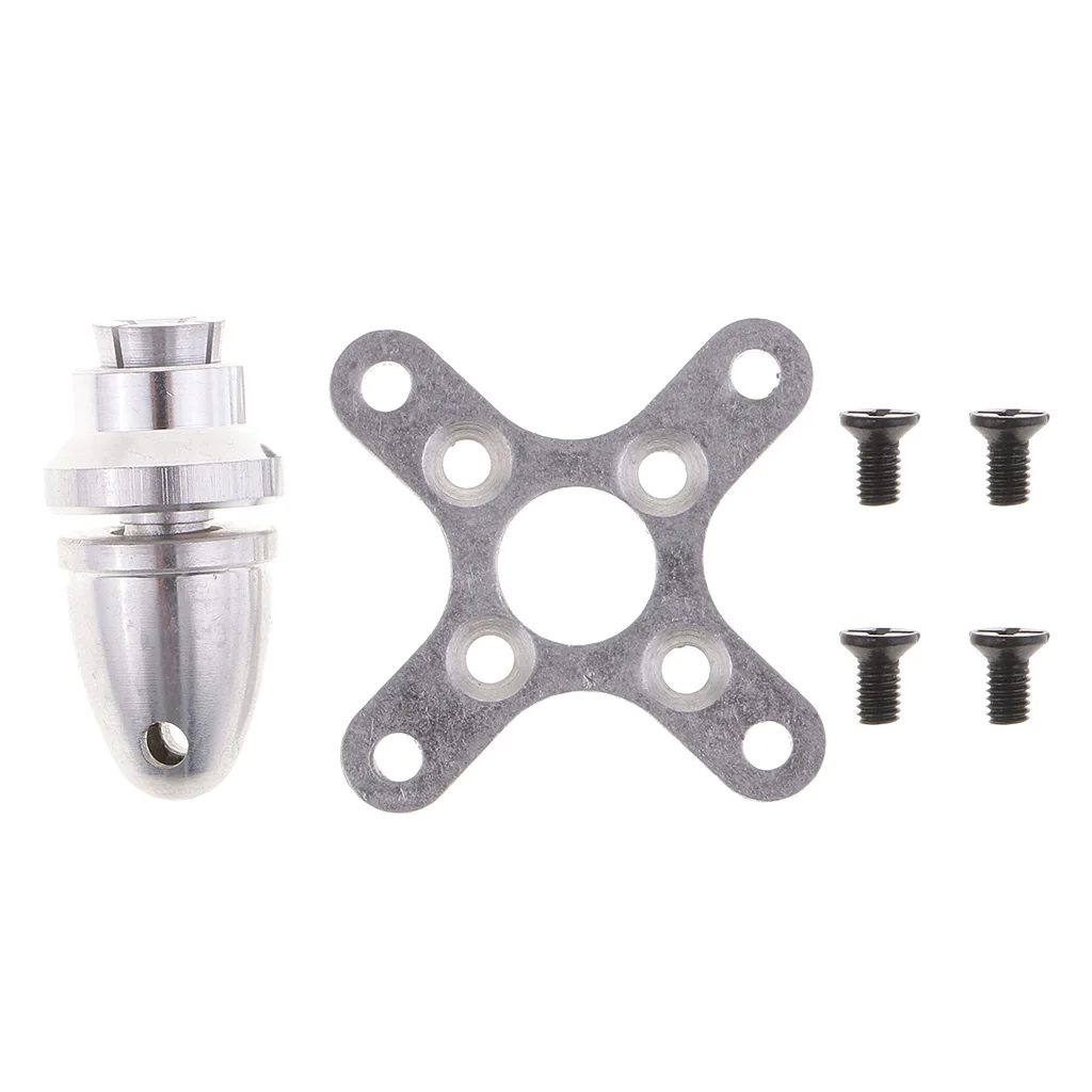 A2217 2700KV Brushless Motor + Metal Mount / propellers Clip for 6'' Blade Propeller Fixed Wing Helicopter / RC Ship
