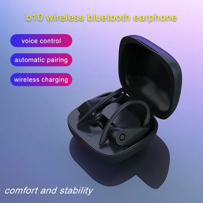B10 TWS PRO беспроводной Bluetooth 5,0 сенсорный наушник наушники с зарядным устройством микрофон для Ip8, 9, X Android Xiaom huawe pods Beat 10
