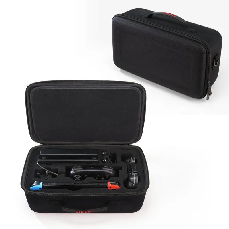 Bolsa para Nintendo Switch Viagem Portátil Capa Protetora Dura Forro Macio Case Nintendo Console & Acessórios - Image 5