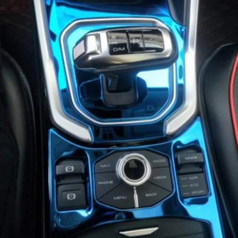 Tonlinker интерьерная Автомобильная панель передач, чехол, наклейка для GWM Haval H6-19, автомобильный Стайлинг, 3 шт., крышка из нержавеющей стали, наклейка