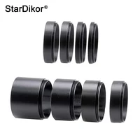 StarDikor M42x0.75 Metal Focal Length Extension Tube Kits 3/5/7/10/12/15/20/30mm For Astronomical Telescope Photography T Ring 1