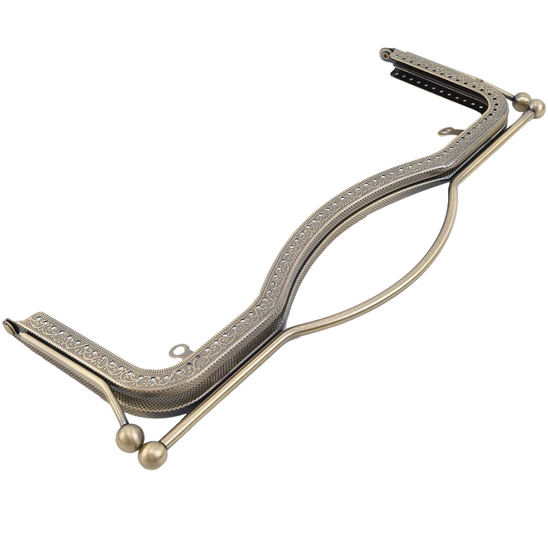 LKEEP, 1 шт., кошелек для монет, сумка для поцелуя, застежка, замок, металлическая АРКА, рамка, ручная работа, сделай сам, 27 см, аксессуары для сумок