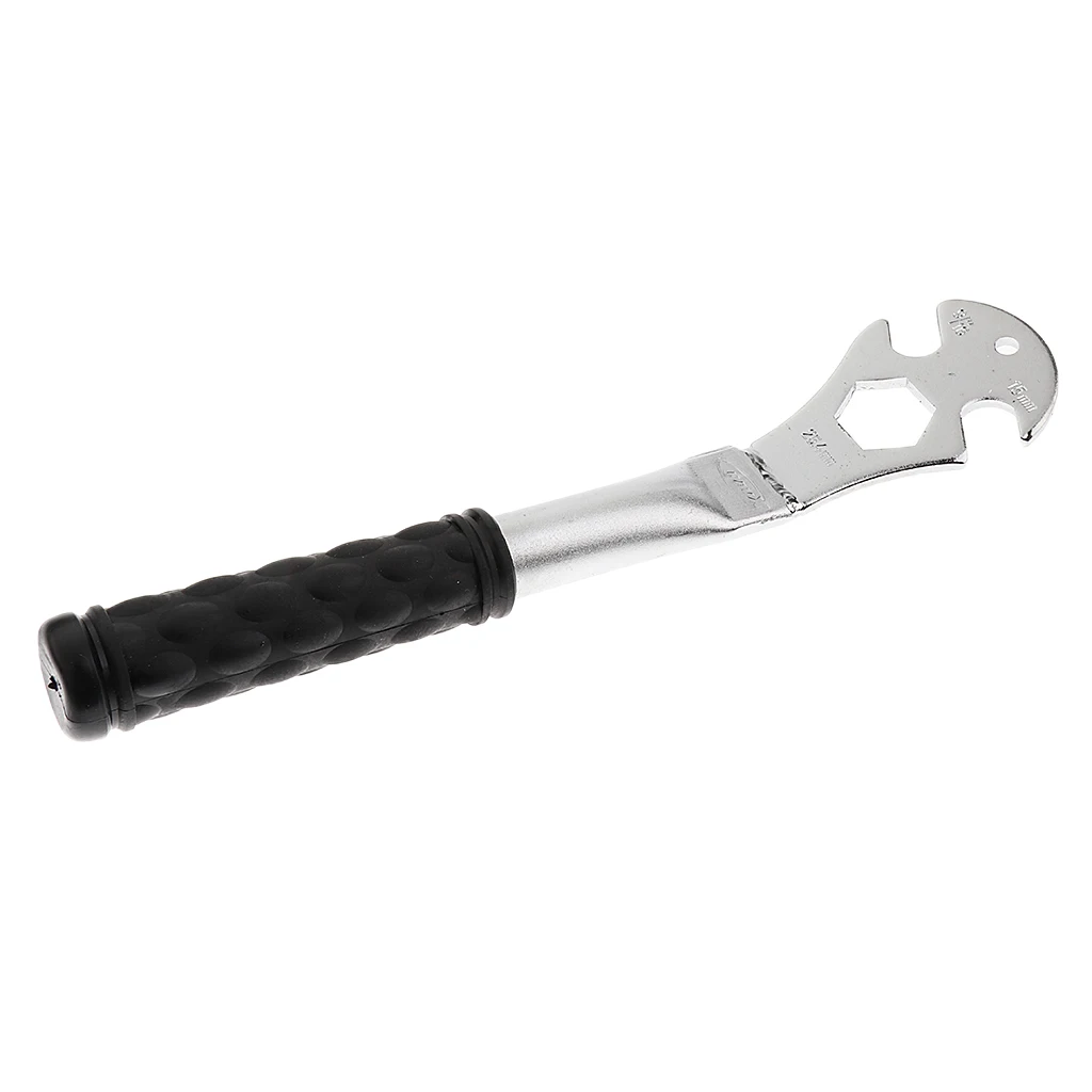 buy 3 in 1 Bicycle Repair Tool Bike Pedal Wrench Spanner Axis Flywheel Removal