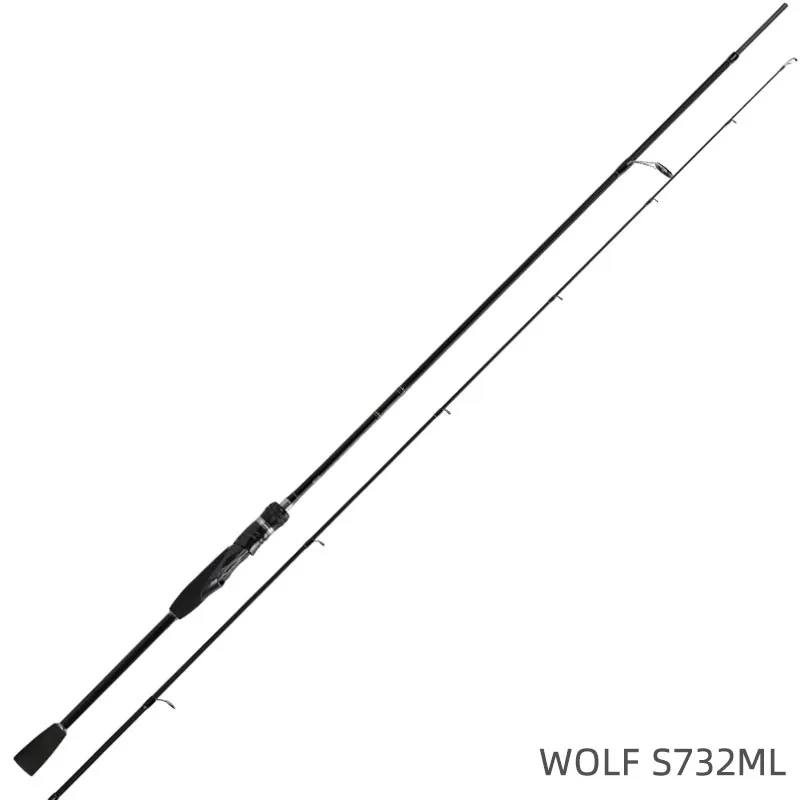TSURINOYA спиннинговое рыболовное удилище для ловли рыбы, волка, 1,98 м, 2,09 м, 2,2 м, 2,28 м, средний Светильник, гид FUJI, длинная удочка для ловли окуня, углеродная приманка - Цвет: S732ML