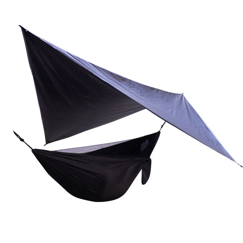 

Wolf E Outdoor Automatic Mosquito Net Hammock Awning Set Anti-mosquito Hammock Awning Water Resistant Sun Blocking Multi-functio