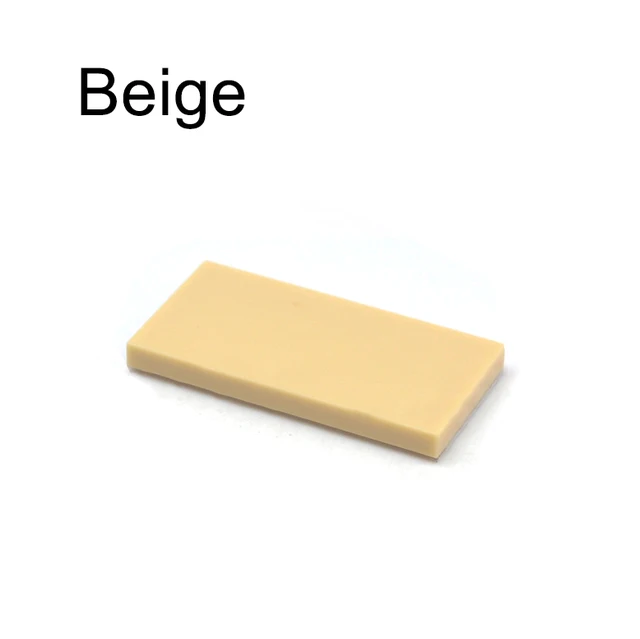 20pcs/lot DIY Blocks Building Bricks Smooth 2X4 Educational Assemblage Construction Toys for Children Size Compatible With Brand Beige