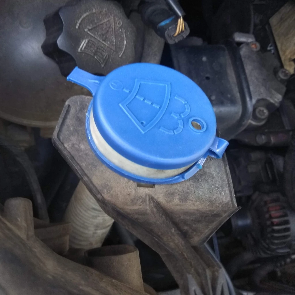 Car Windshield Wiper Washer Fluid Reservoir Tank Bottle Cap Fit for Citroen C4, C5, Xsara, Xantia, Xsara Picasso, Saxo Peugeot