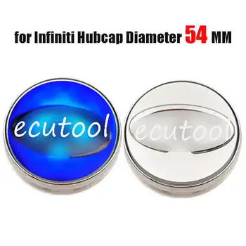 

Waterproof Led Floating Wheel Center HubCaps 54mm with Silver Logo Colorful Lights for Q50 Q60 QX50 QX60 QX80 Before 2015