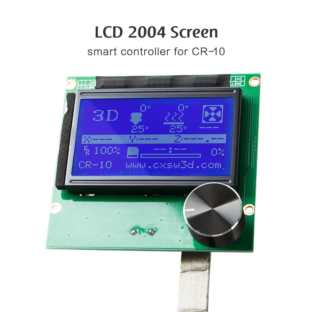 2004 дисплей контроллера ЖК-экрана с кабелем для Reprap Ramps 1 4 3D принтер набор