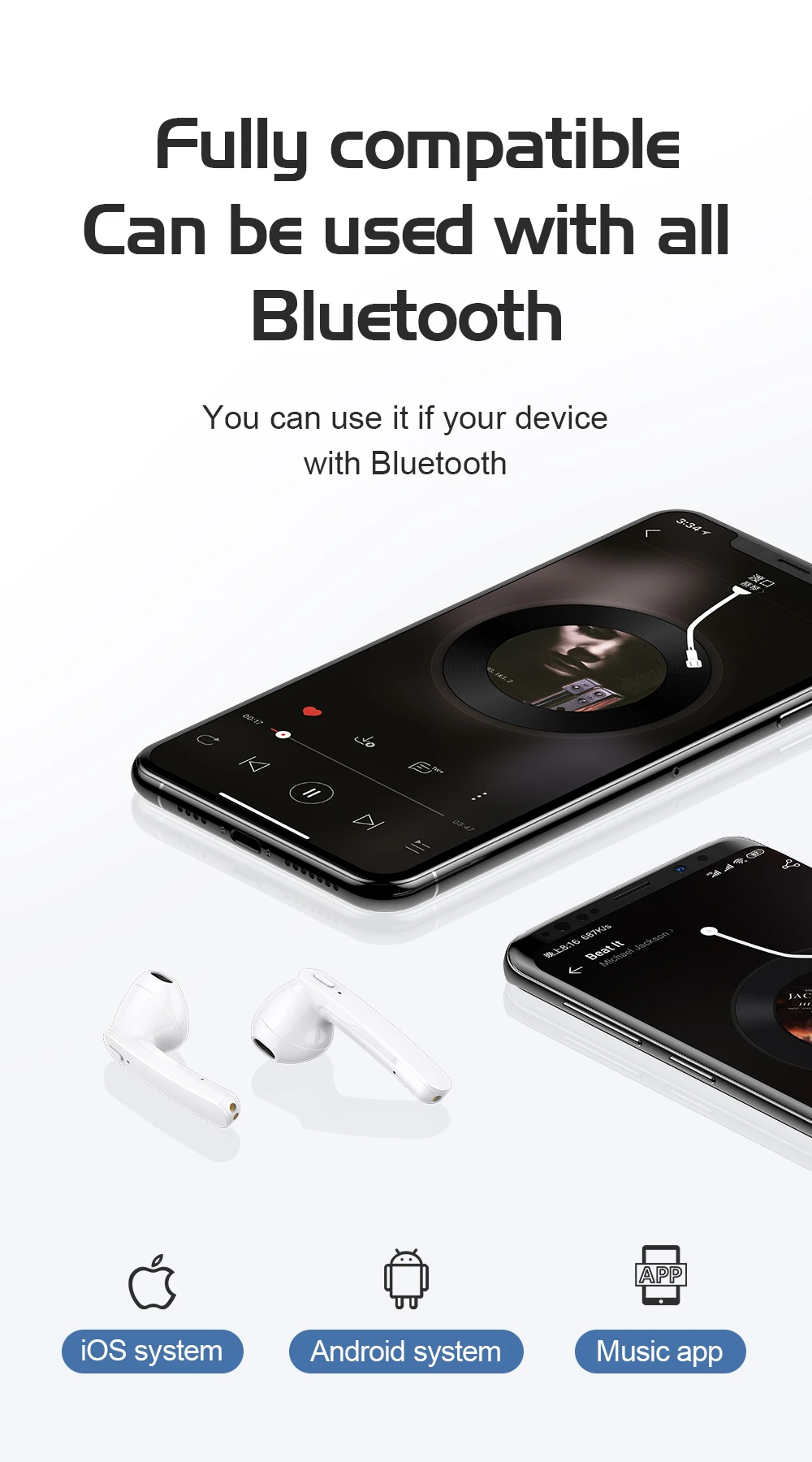 Joyroom TWS Bluetooth 5,0 наушники Беспроводная стереогарнитура шумоподавление Hifi наушники микрофон 500 мА зарядная коробка для Android Ios